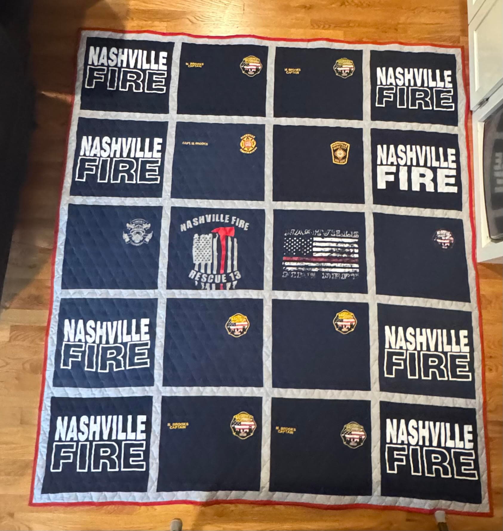 4 × 5 — 20 Shirts quilt example