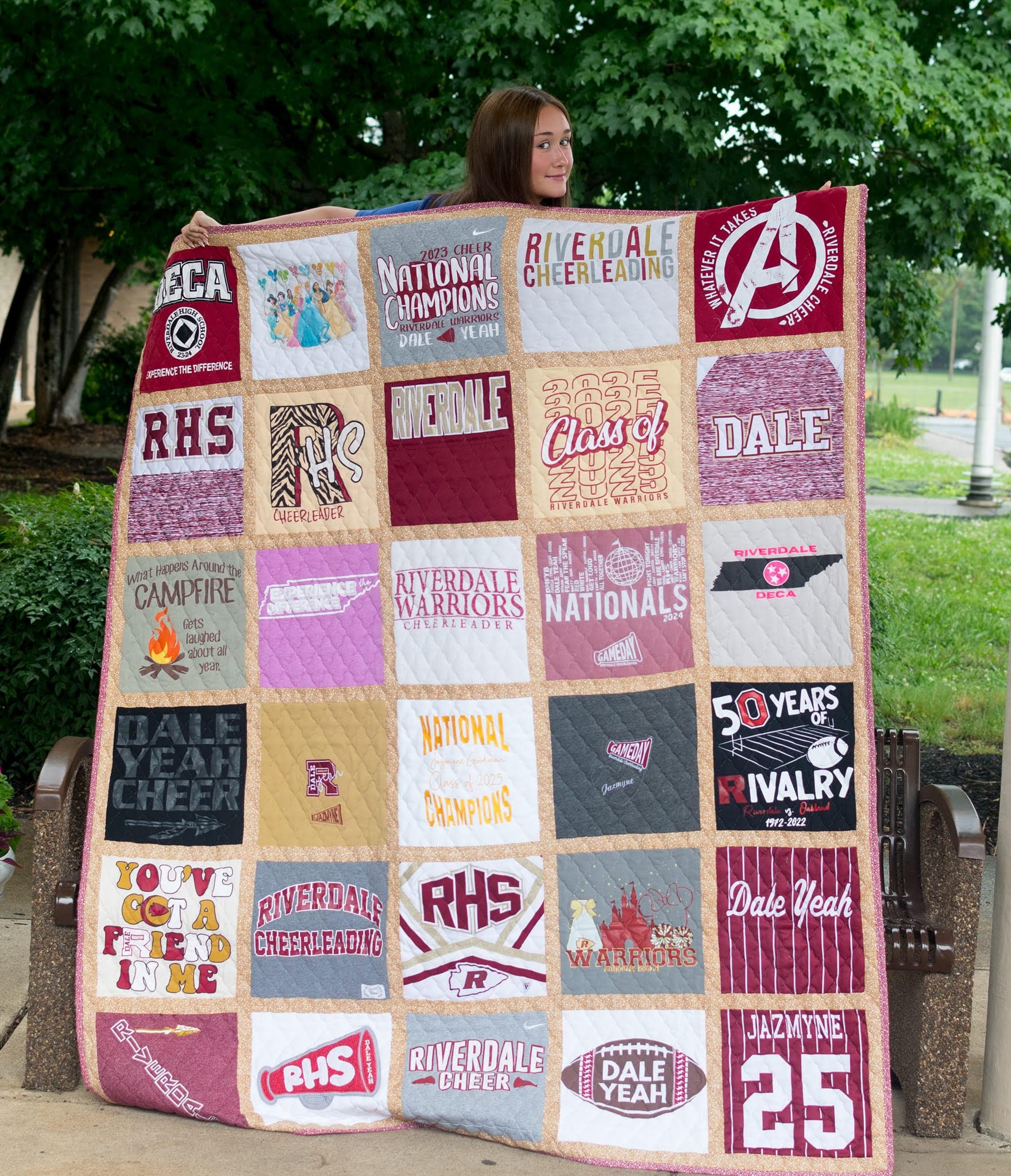 5 × 6 — 30 Shirts quilt example